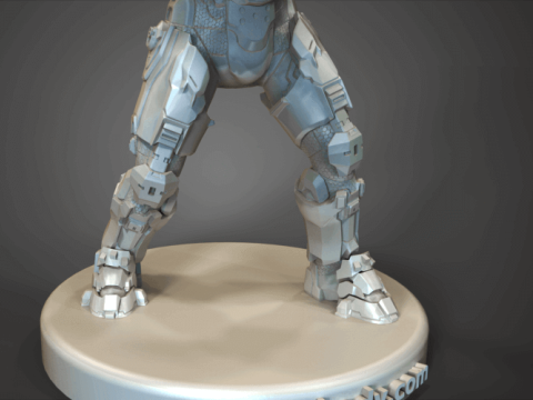 Master Chief Ready To Print 3Dプリントモデル