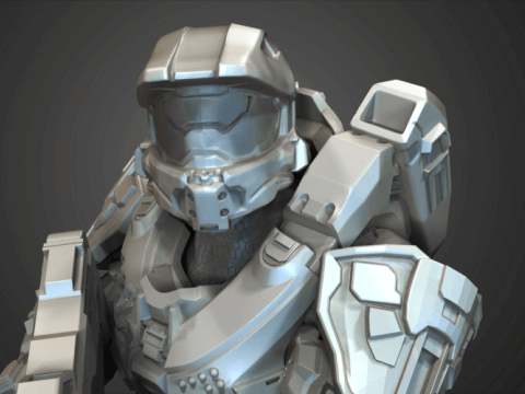 Master Chief Ready To Print 3Dプリントモデル