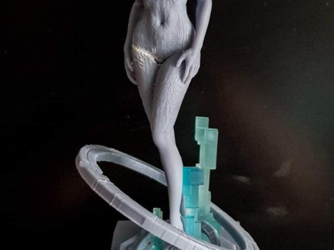 Alexis Arroyo Cortana - Halo Ready To Print Modèles 3D en vedette
