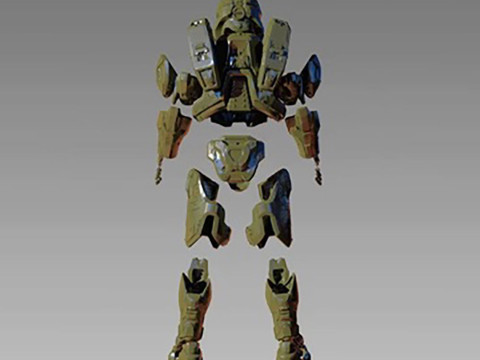 Halo5 MK6 Master Chief Full Armor Ready To Print 3D printmodel