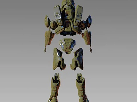 Halo5 MK6 Master Chief Full Armor 3D Print Model