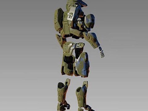 Halo5 MK6 Master Chief Full Armor Ready To Print 3D printmodel