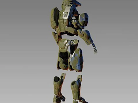 Halo5 MK6 Master Chief Full Armor 3D Print Model