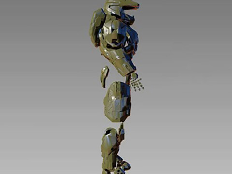 Halo5 MK6 Master Chief Full Armor Ready To Print 3D printmodel