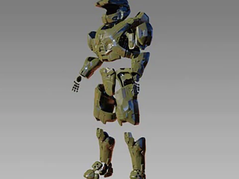 Halo5 MK6 Master Chief Full Armor 3D Print Model