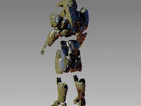 Halo5 MK6 Master Chief Full Armor 3D Print Model