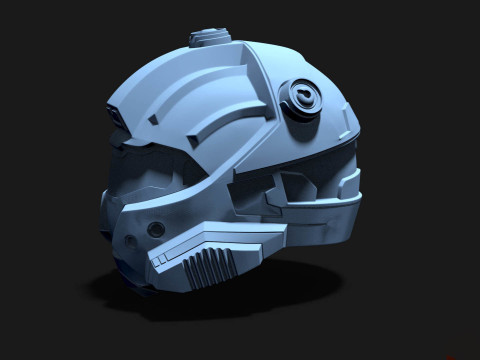 Halo CQB Helmet Ready To Print Modelo de impresión 3D