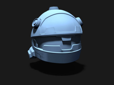Halo CQB Helmet Ready To Print Modelo de impresión 3D