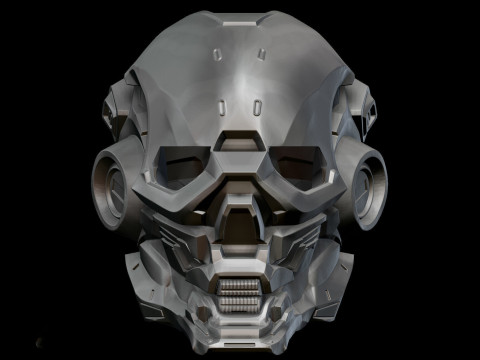 Halo Locus Helmet Ready To Print 3D Print Model