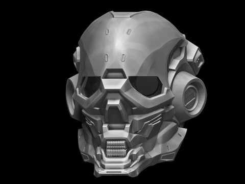 Halo Locus Helmet Ready To Print 3D Print Model