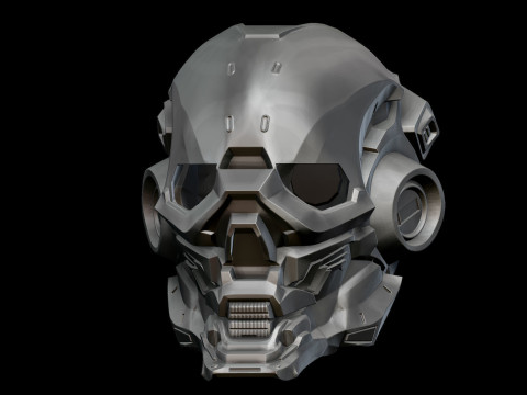 Halo Locus Helmet Ready To Print 3D Print Model