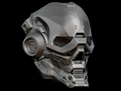 Halo Locus Helmet Ready To Print 3D Print Model