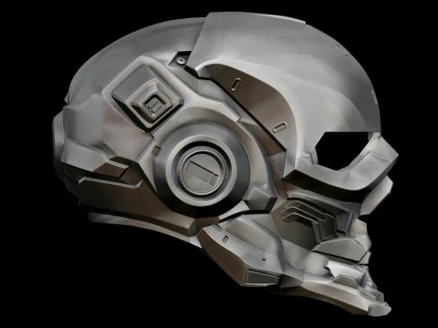 Halo Locus Helmet Ready To Print 3D Print Model