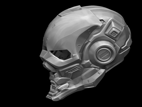 Halo Locus Helmet Ready To Print 3D Print Model