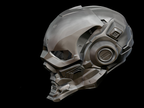 Halo Locus Helmet Ready To Print 3D Print Model