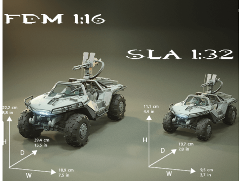 Warthog DLP SLA SLS Ready To Print 3D-Druckmodell