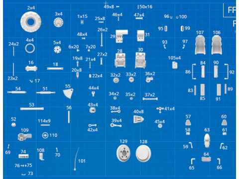 Warthog DLP SLA SLS 인쇄 준비 완료 3D 프린트 모델