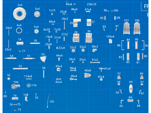 Warthog DLP SLA SLS Ready To Print 3D-Druckmodell