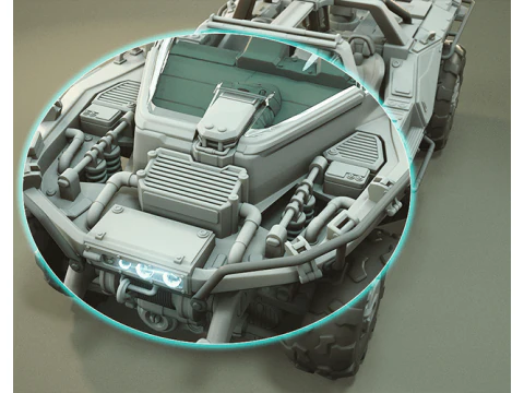 Warthog DLP SLA SLS 인쇄 준비 완료 3D 프린트 모델