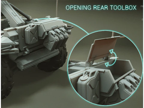 Warthog DLP SLA SLS 인쇄 준비 완료 3D 프린트 모델