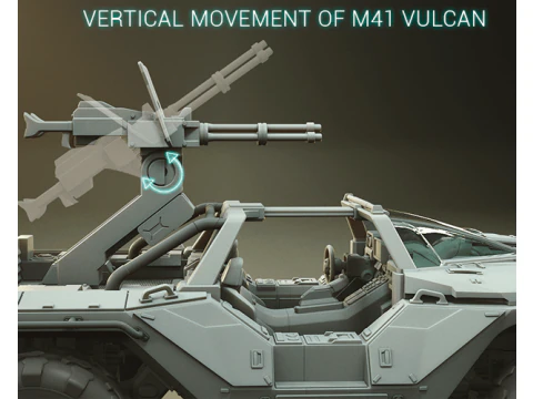 Warthog DLP SLA SLS 인쇄 준비 완료 3D 프린트 모델