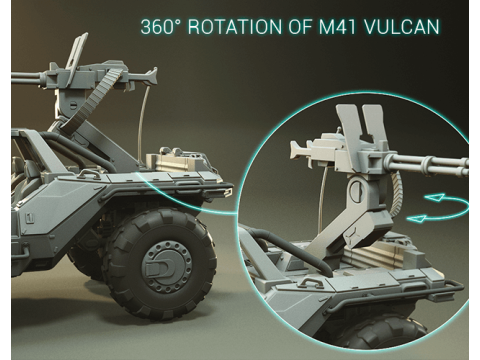 Warthog DLP SLA SLS Ready To Print 3D-Druckmodell