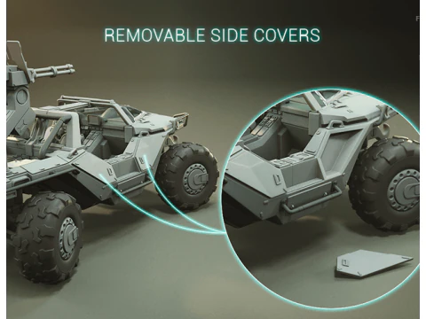 Warthog DLP SLA SLS 인쇄 준비 완료 3D 프린트 모델