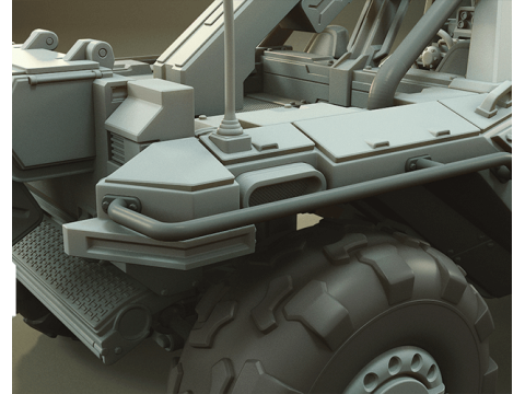 Warthog DLP SLA SLS Ready To Print 3D-Druckmodell