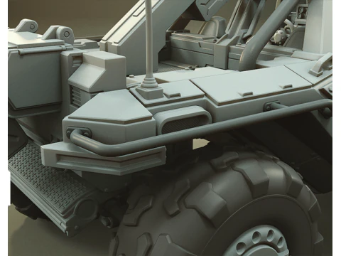Warthog DLP SLA SLS 인쇄 준비 완료 3D 프린트 모델