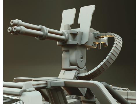 Warthog DLP SLA SLS Ready To Print 3D-Druckmodell