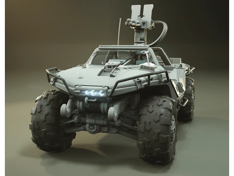 Warthog DLP SLA SLS 인쇄 준비 완료 3D 프린트 모델