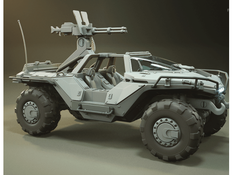 Warthog DLP SLA SLS Ready To Print 3D-Druckmodell
