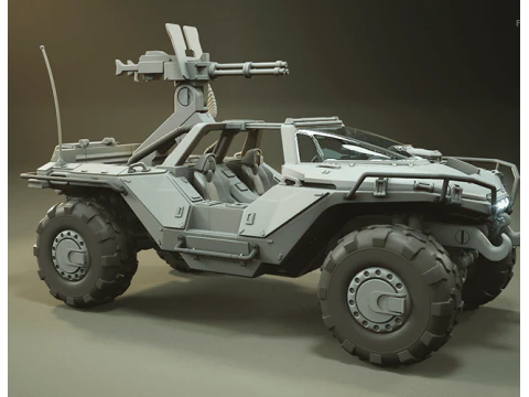 Warthog DLP SLA SLS 인쇄 준비 완료 3D 프린트 모델