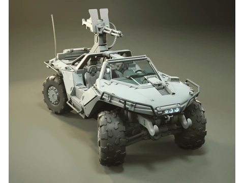 Warthog DLP SLA SLS 인쇄 준비 완료 3D 프린트 모델