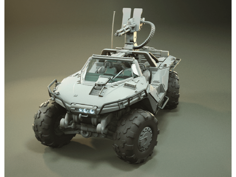 Warthog DLP SLA SLS Ready To Print 3D-Druckmodell