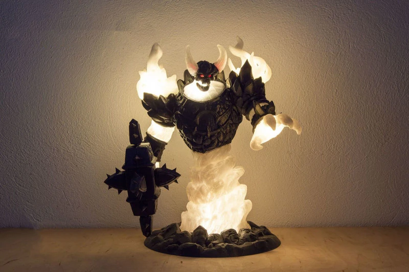 Ragneros Firelord Ready To Print 3D Print Model .c4d .max .obj .3ds .fbx .stl .blend 