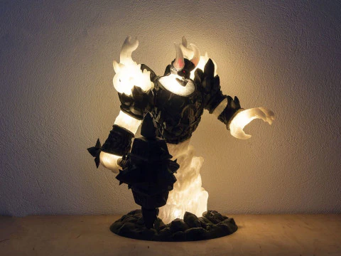Ragneros Firelord Ready To Print 3D Print Model
