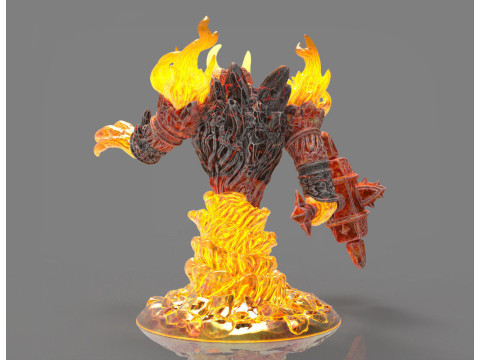 Ragneros Firelord Ready To Print Modello di stampa 3D