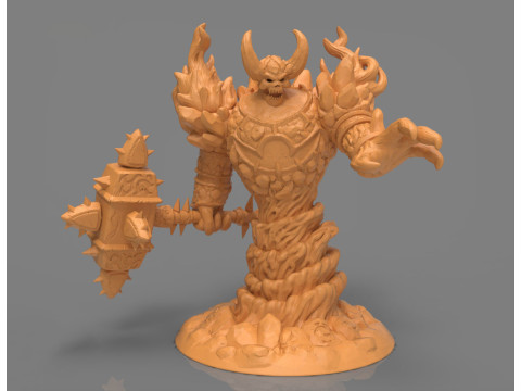 Ragneros Firelord Ready To Print Modello di stampa 3D