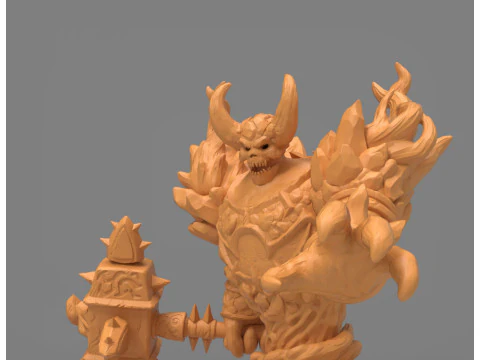 Ragneros Firelord Ready To Print 3D Print Model