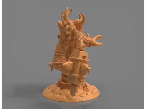 Ragneros Firelord Ready To Print 3D Print Model