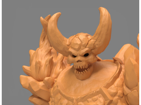 Ragneros Firelord Ready To Print Modello di stampa 3D