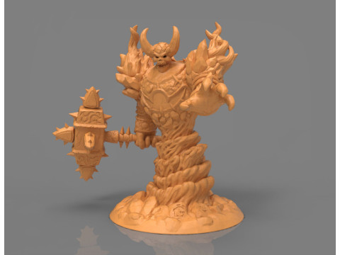 Ragneros Firelord Ready To Print Modello di stampa 3D