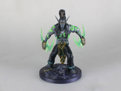 Illidan From Heroes Of The Storm Ready To Print Modèles 3D en vedette