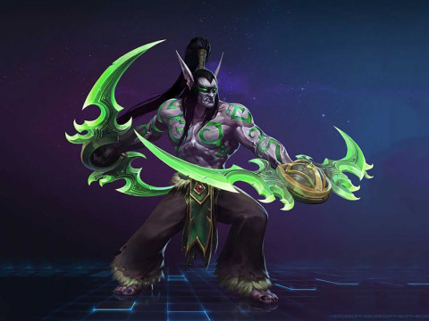 Illidan From Heroes Of The Storm Ready To Print Modèles 3D en vedette