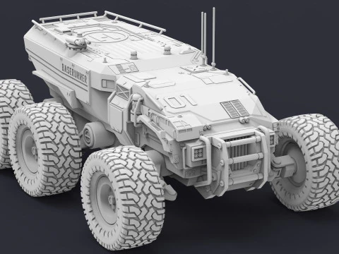 Homeworld Baserunner pr&ecirc;t &agrave; imprimer Modèles 3D en vedette