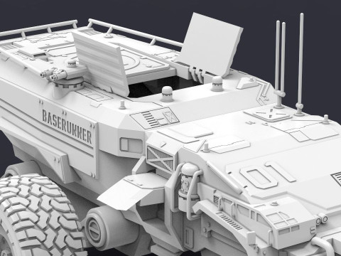 Homeworld Baserunner Ready To Print 3D Baskı Modeli
