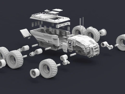 Homeworld Baserunner 3D Print Model