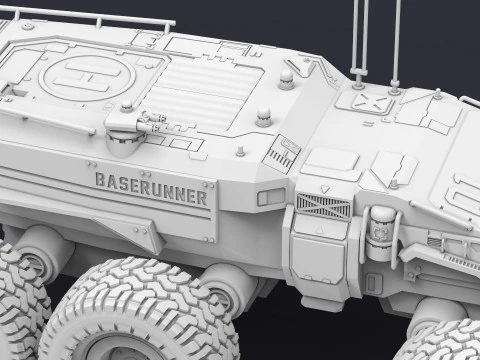 Homeworld Baserunner 3D Print Model