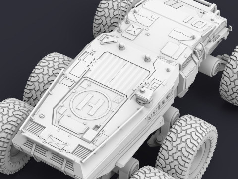 Homeworld Baserunner Ready To Print 3D Baskı Modeli